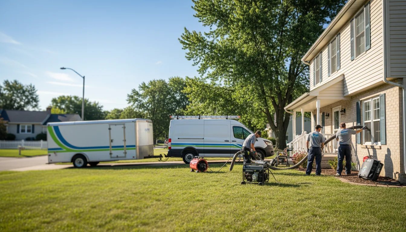 Flooded Basement Restoration And Cleanup With Repair in Sinclairville, NY near me